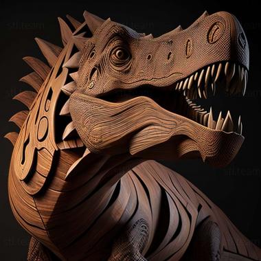 3D model Gigantoshiraminesauropus (STL)